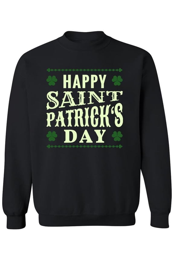 Saint Patricks Day! Sweatshirt Men -Image by Shutterstock, Male Large