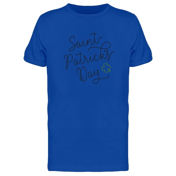 Saint Patricks Day Tiny Clover Tee Men's -Image by Shutterstock