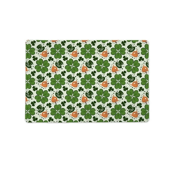 Saint Patricks Pattern Mat Rectangle -Image by Shutterstock,