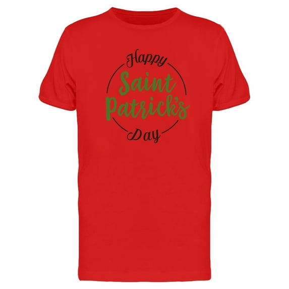 Saint Patricks Round Frame Tee Men's -Image by Shutterstock