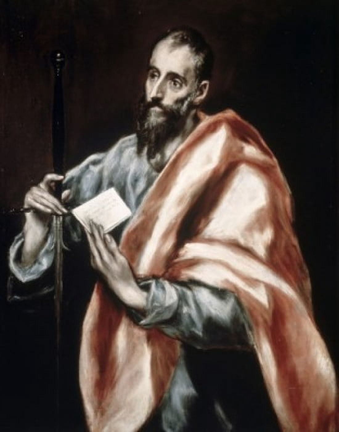 Saint Paul 1602-1605 El Greco (1541-1614Greek) Oil on Canvas Toledo Cathedral Castile Spain Canvas Art - El Greco (18 x 24)