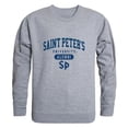 thumbnail image 1 of Saint Peters University Peacocks Alumni Fleece Sweatshirt, Heather Grey - Medium, 1 of 1
