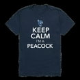 thumbnail image 1 of Saint Peters University Peacocks Keep Calm T-Shirt, Navy - Extra Large, 1 of 1