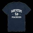 thumbnail image 1 of Saint Peters University Peacocks Seal College T-Shirt, Navy - Small, 1 of 1