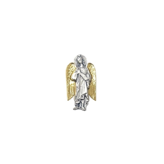 Saint Raphael lapel pin