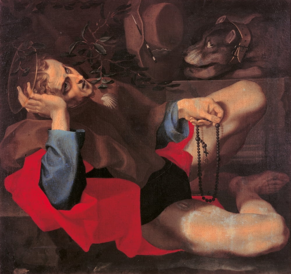 Saint Roch Canvas Art - (24 x 18)