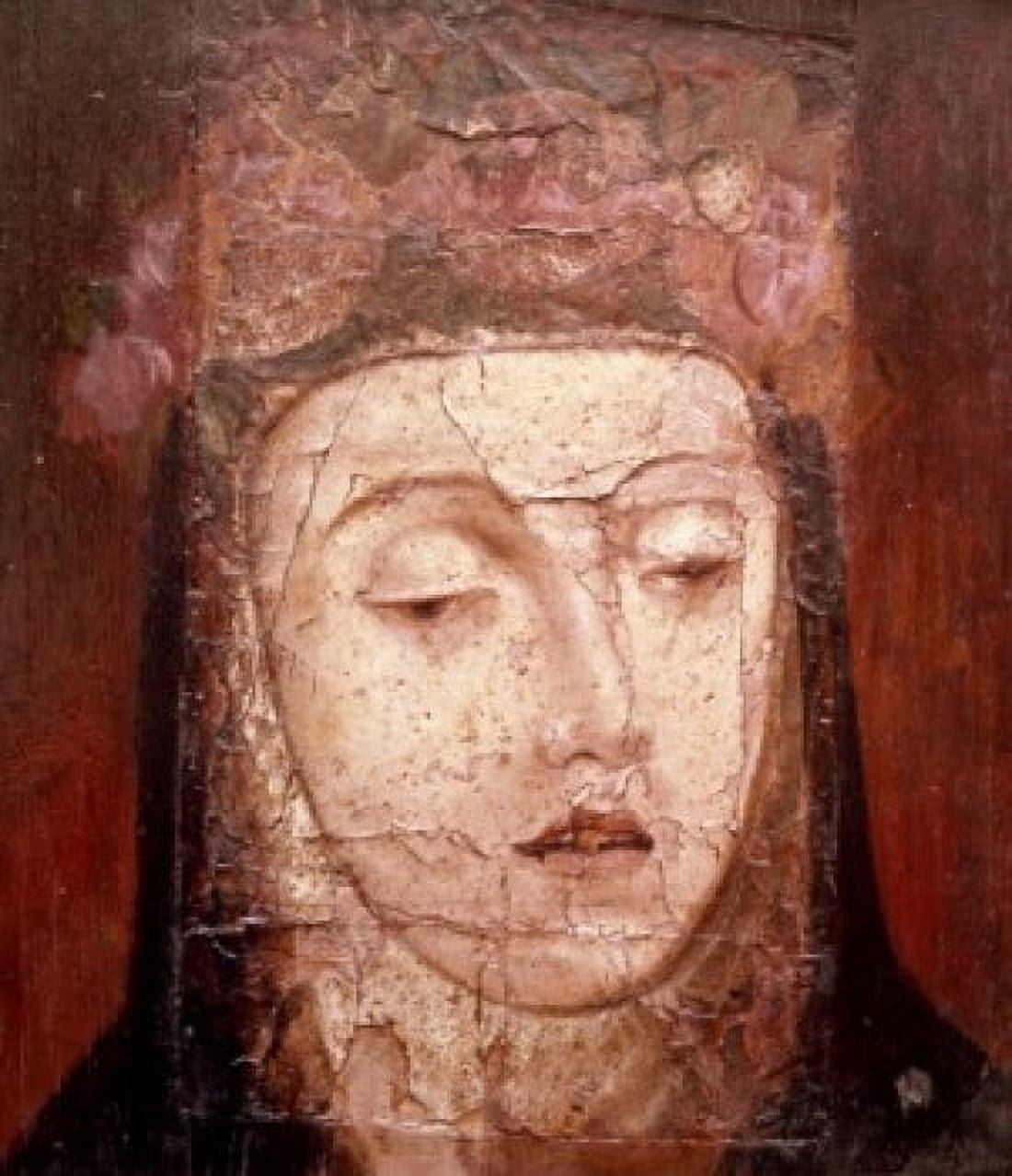 Saint Rosa da Lima 13th Century Artist Unknown Canvas Art - (24 x 36)