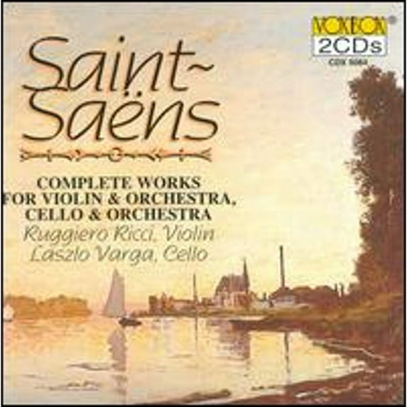 Pre-Owned Saint-Saëns: Works for Violin, Cello (CD 0047163508424) by Lászlo Varga (cello), Ruggiero Ricci (violin)