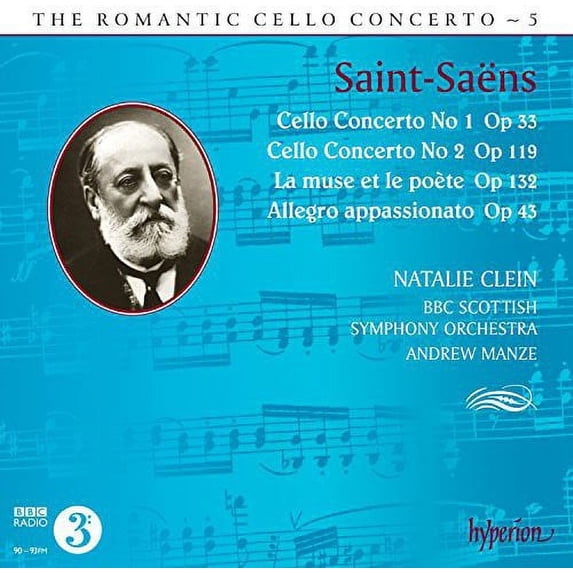 Saint-Saens / Clein / Manze / BBC Scottish So - Romantic Cello Concerto 5 - Music & Performance - CD