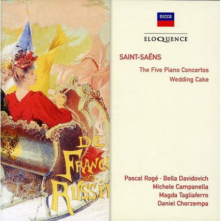 Saint-Saens: Pno Ctos Nos 1 - 5 / Wedding Cake