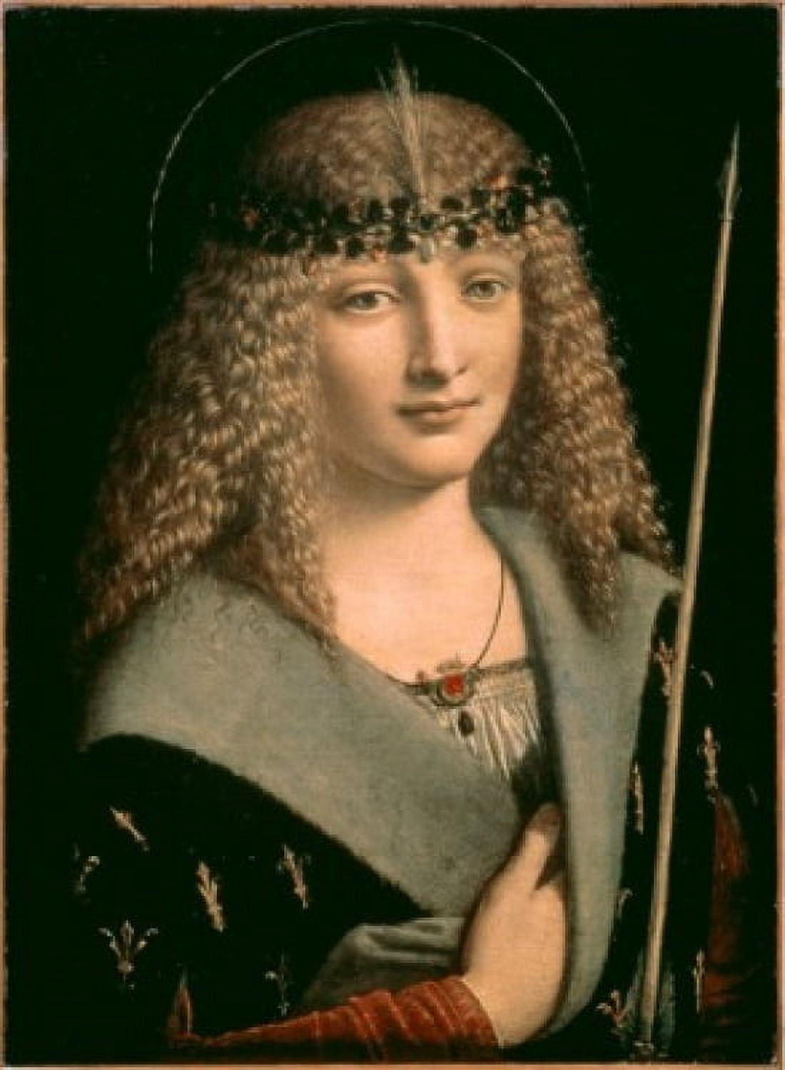 Saint Sebastian 1490 Giovanni Antonio Boltraffio (1467-1516 Italian) Pushkins Museum of Fine Arts Moscow Canvas Art - Giovanni Antonio Boltraffio (18 x 24)