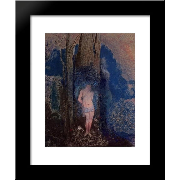 Saint Sebastian 20x24 Framed Art Print by Redon, Odilon