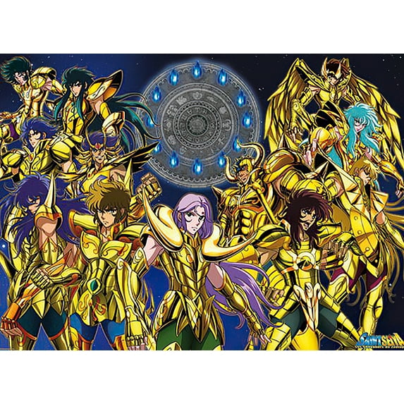 Saint Seiya - Anime / Manga Poster / Print (Characters) (Size: 39" X 27")