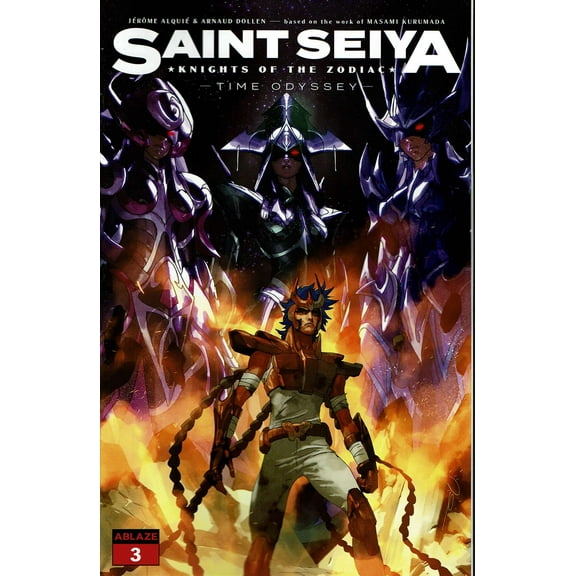 Saint Seiya: Knights of the Zodiac-Time Odyssey #3A VF ; Ablaze Comic Book