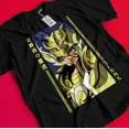 thumbnail image 1 of Saint Seiya T-Shirt knights Of the Zodiac Anime Manga Hyoga Top Shun Graphic Tee, 1 of 2