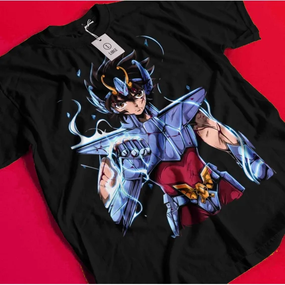 Saint Seiya T-Shirt knights Of the Zodiac Anime Manga Ikku Unisex Graphic Tee
