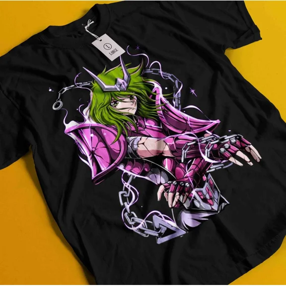 Saint Seiya T-Shirt knights Of the Zodiac Ikku Anime Manga Graphic Tee Unisex