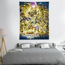 Saint Seiya Tapestry - Poster Decoration Wall Art Background Large Bedroom Hanging Birthday Party Decoration 30x40in