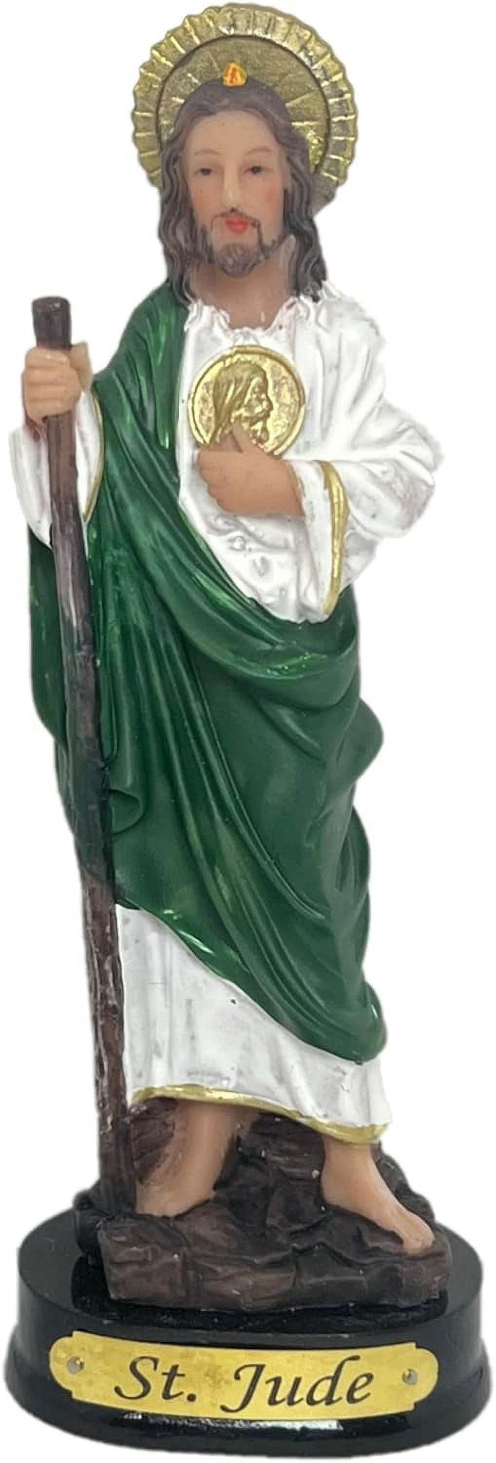 Saint St. Jude Thaddeus 5.5" Inch Figure Statue Imagen San Judas Tadeo