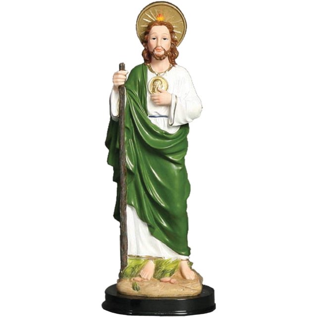 Saint St. Jude Thaddeus Detailed Figure Statue San Judas Tadeo