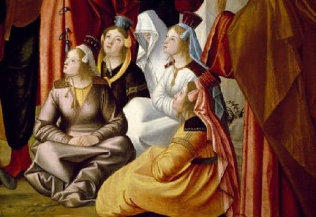 Saint Stephen Preaching at Jerusalem (Detail) by Vittore Carpaccio oil on canvas (Circa 1460-1526) France Paris Musee du Louvre Canvas Art - Vittore Carpaccio (24 x 36)