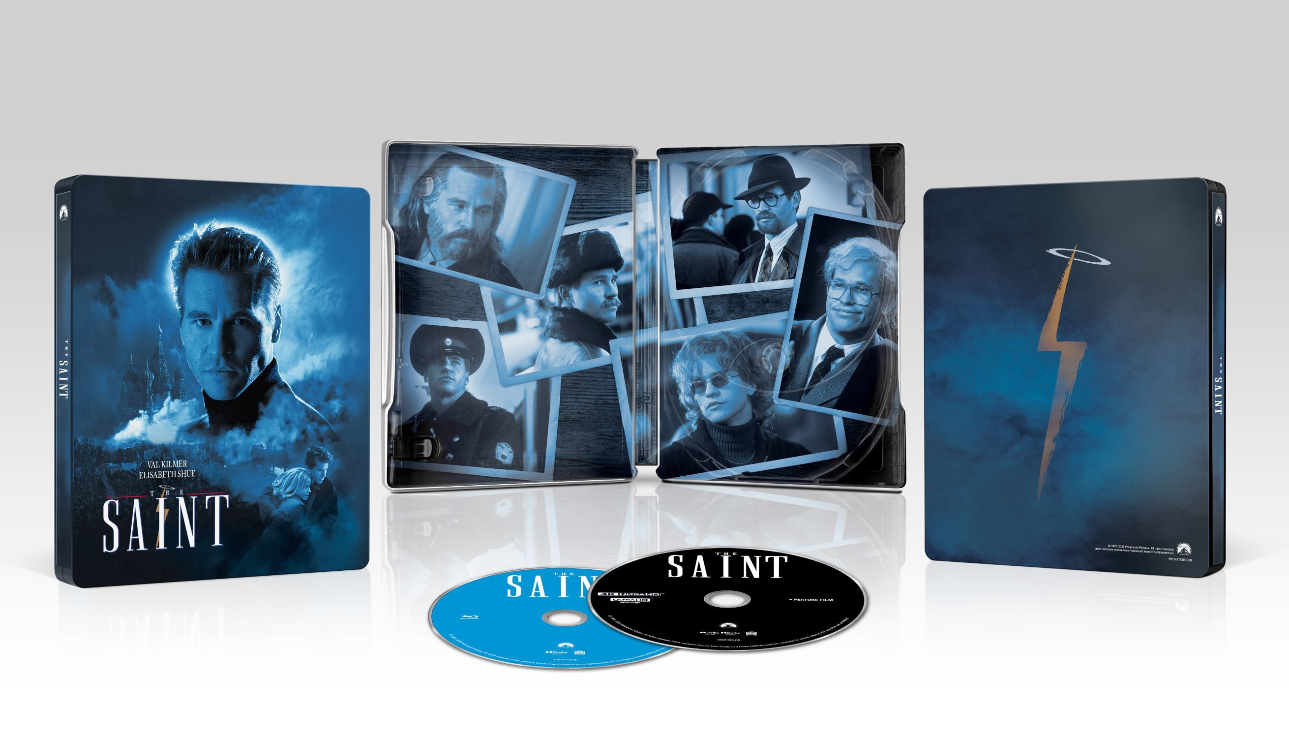 Saint, The (Steelbook) (4K Ultra HD + Blu-ray + Digital Copy) Paramount Pictures Corporation, Action