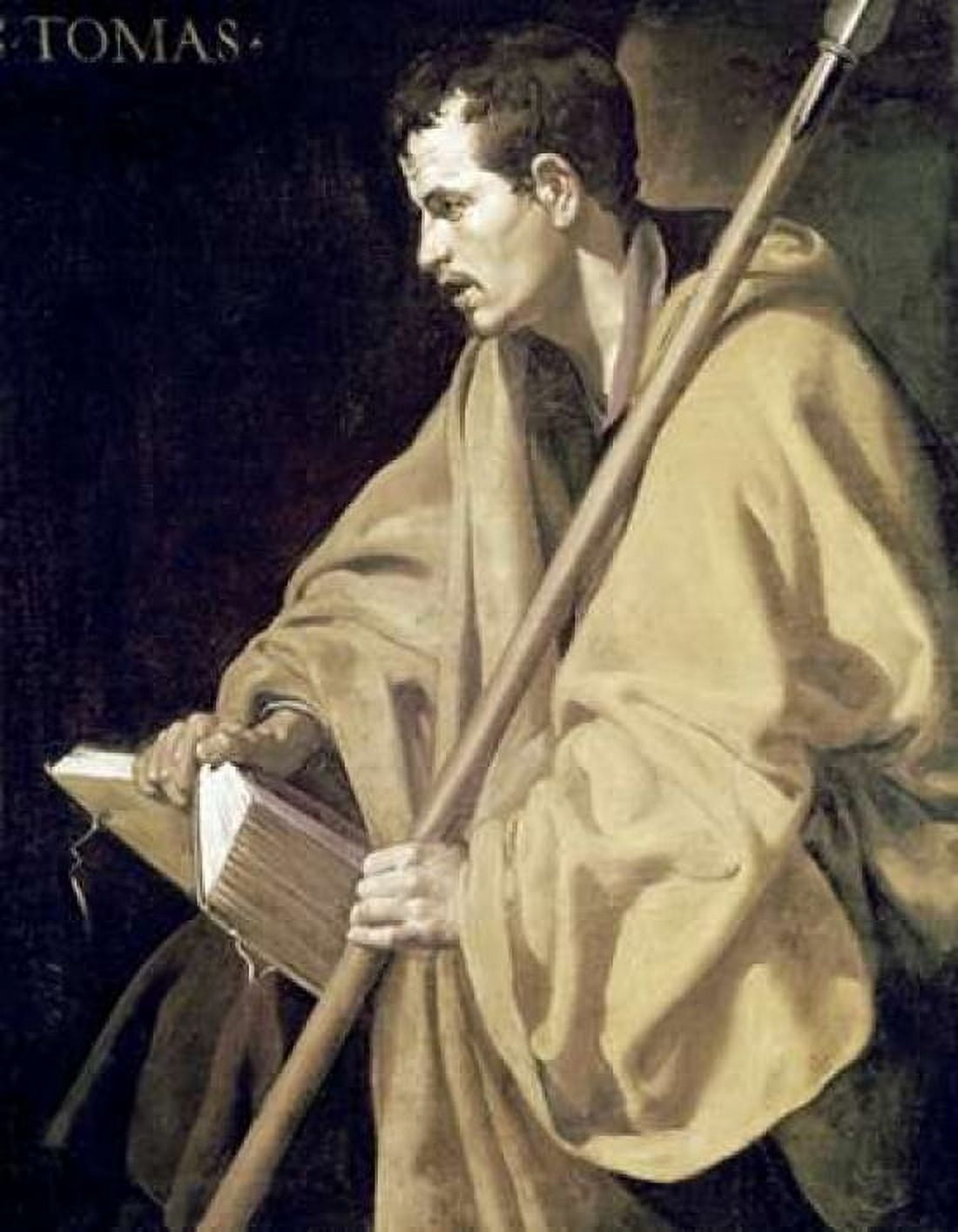 Saint Thomas Canvas Art - Diego Velazquez (22 x 28)