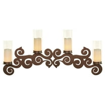 Saint Thomas Handcrafted Traditional Steel Metal Wall Sconce Candelabra Candleholder Antique Copper
