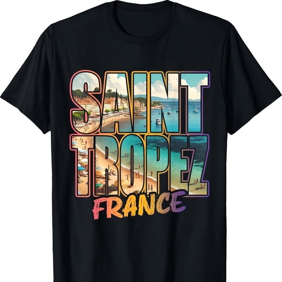 Saint Tropez French Riviera St. Tropez Vation Party French T-S1Hirt