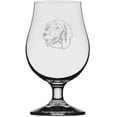 thumbnail image 1 of Saint Usuge Spaniel Dog Themed Etched 13.25oz Iona Beer Glass, 1 of 1