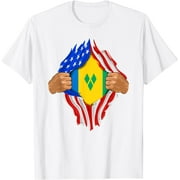 Saint Vincent and the Grenadines Blood Inside Me | Flag Gift