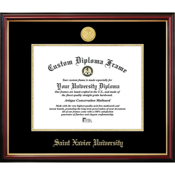 Saint Xavier U (Chicago,IL) Petite Diploma Frame