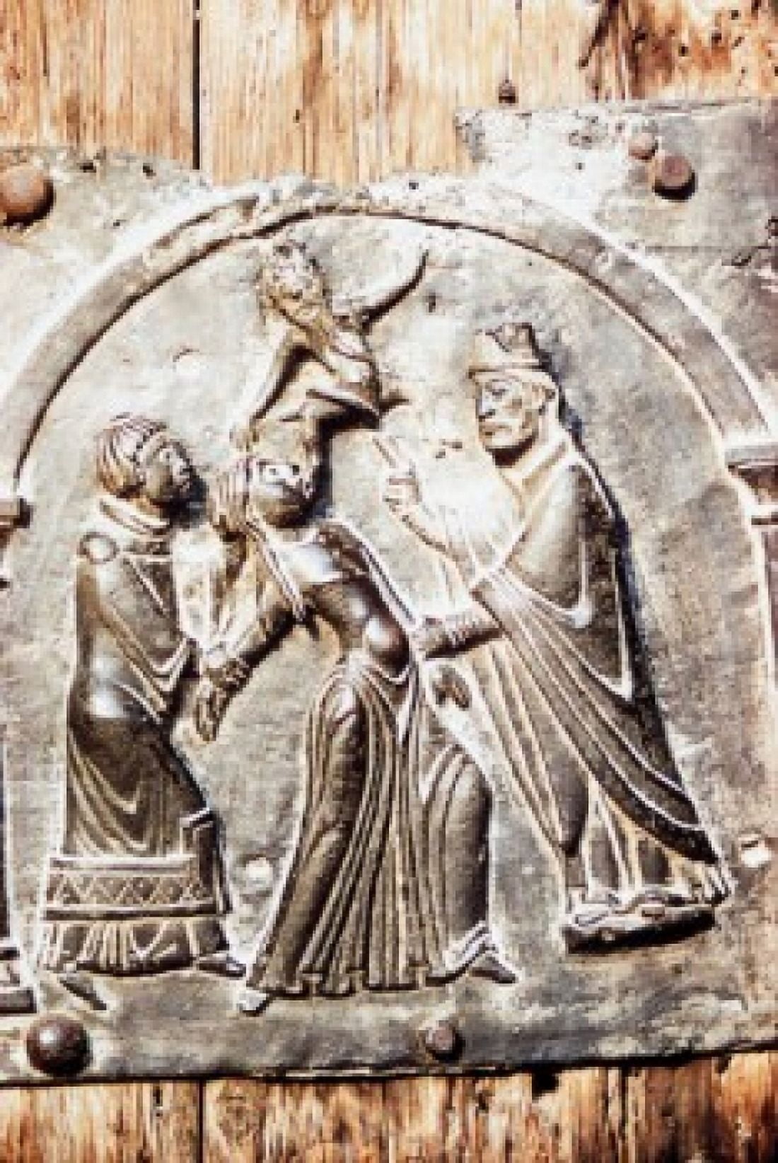 Saint Zeno 12TH C Artist Unknown Stone Canvas Art - (18 x 24)