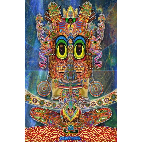 Saintart by Chris Dyer Mini Poster 11" x 17"