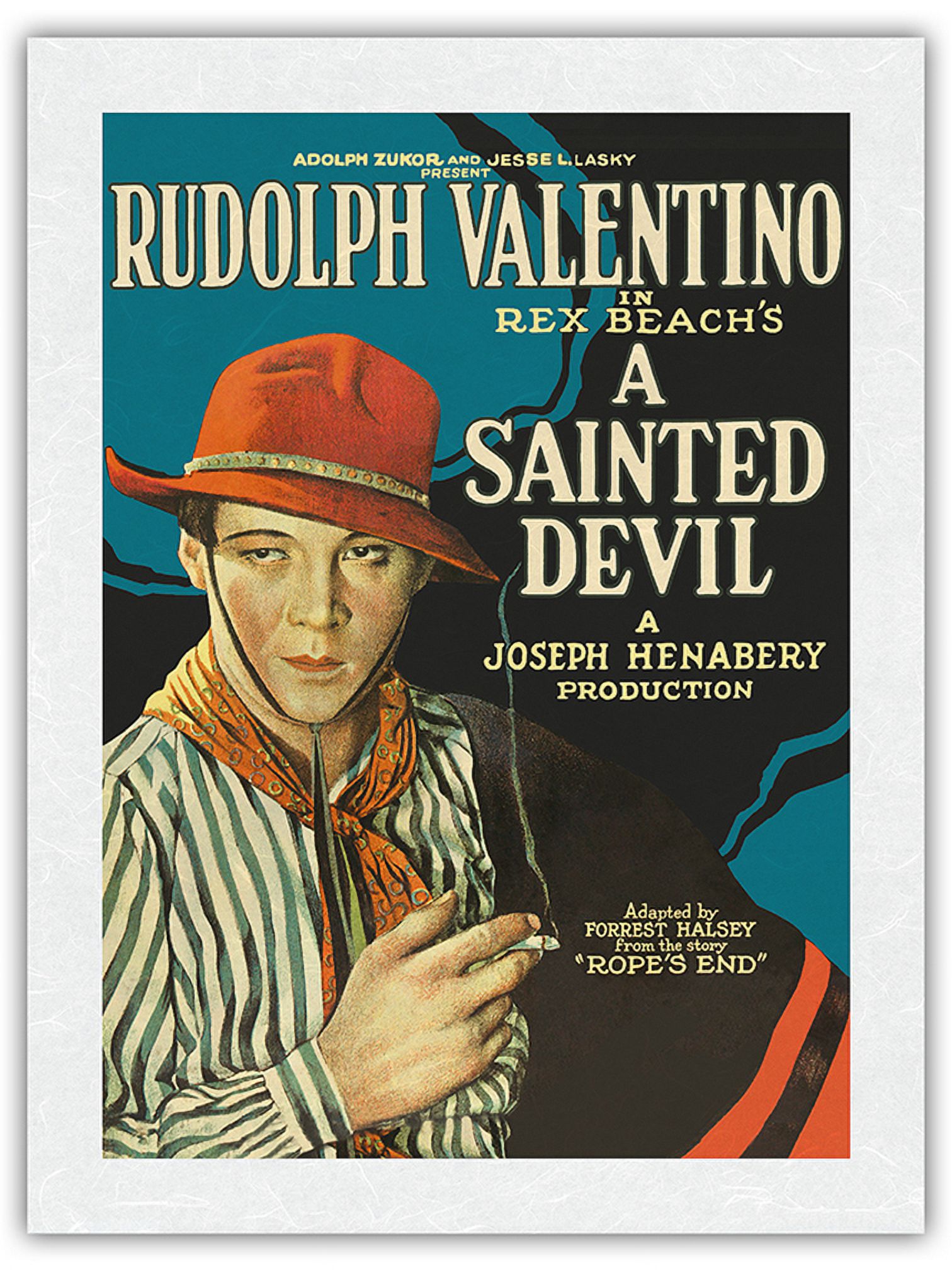 Unryu Rope A Sainted Devil - Starring Rudolph Valentino - Adapted by Forrest ...