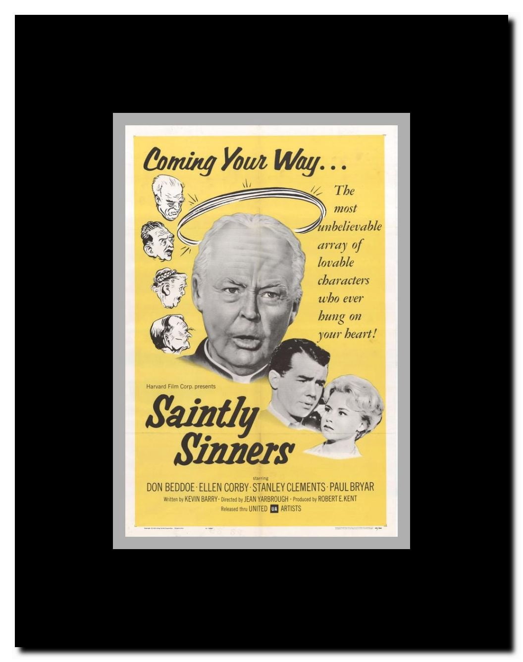 Saintly Sinners Framed Movie Poster