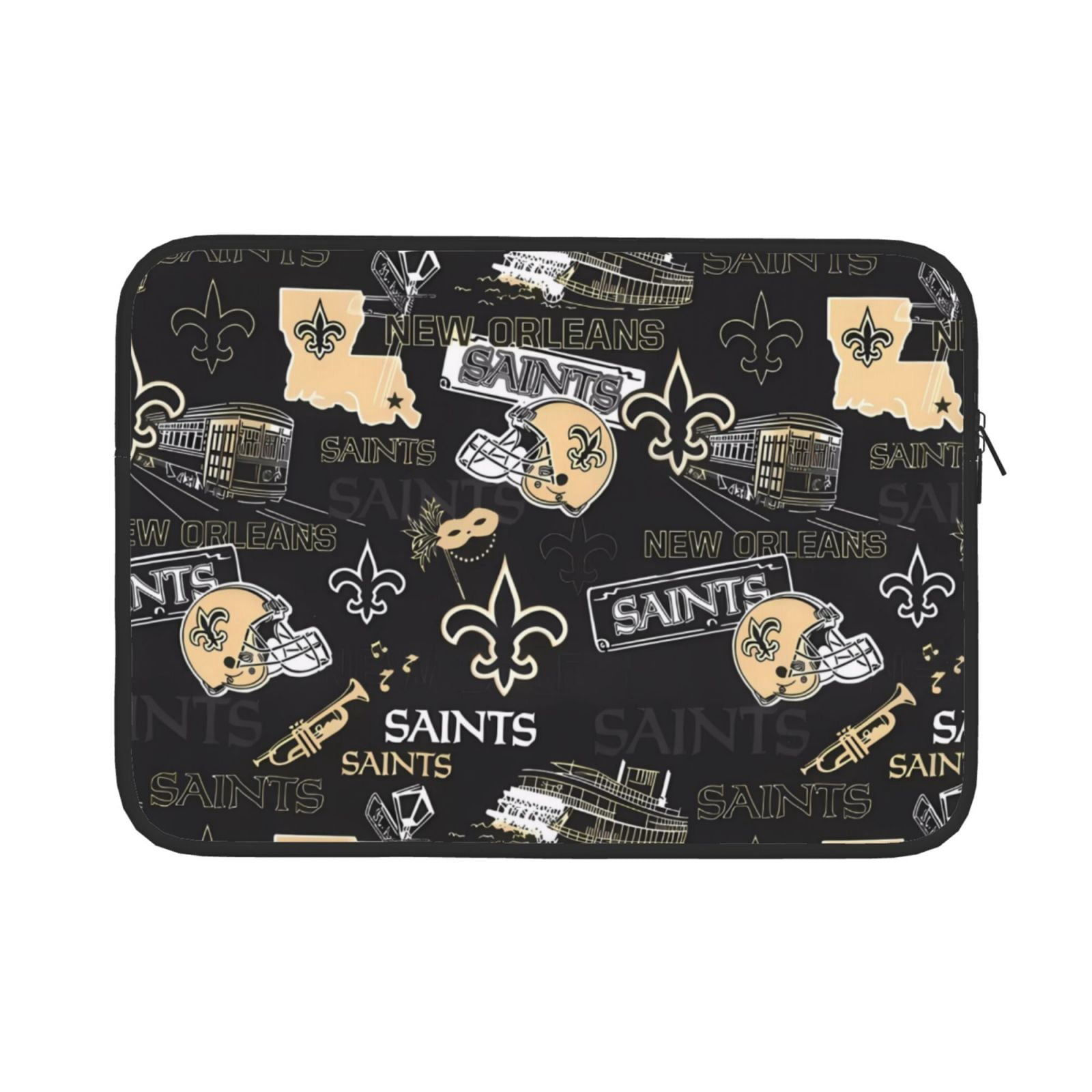 Saints Football Team Laptop Case 13 Inch, 15 Inch, Durable Neoprene ...