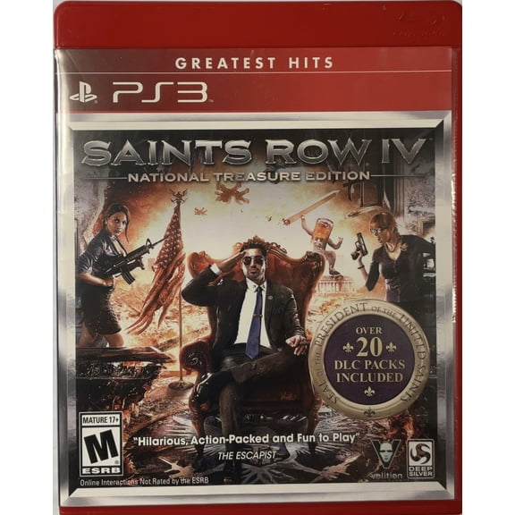Pre-Owned Saints Row IV: National Treasure, Square Enix, PlayStation 3, 816819011997