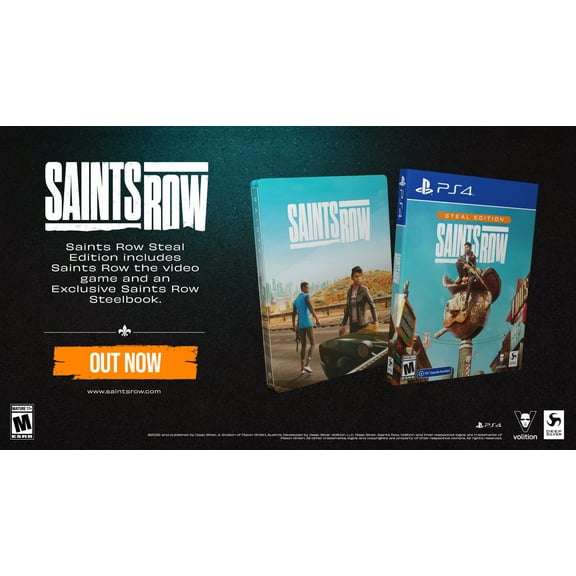 Saints Row Steal Edition - Stealbook - PlayStation 4
