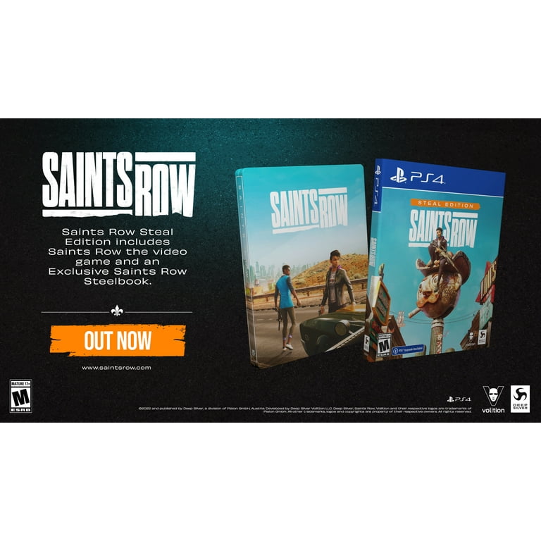 Saints Row Steal Edition - Stealbook - PlayStation 4 