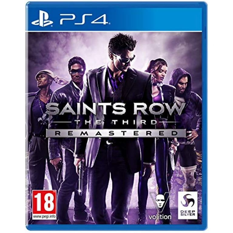 New PlayStation Saints Row The Third Remastered Game - Walmart.com