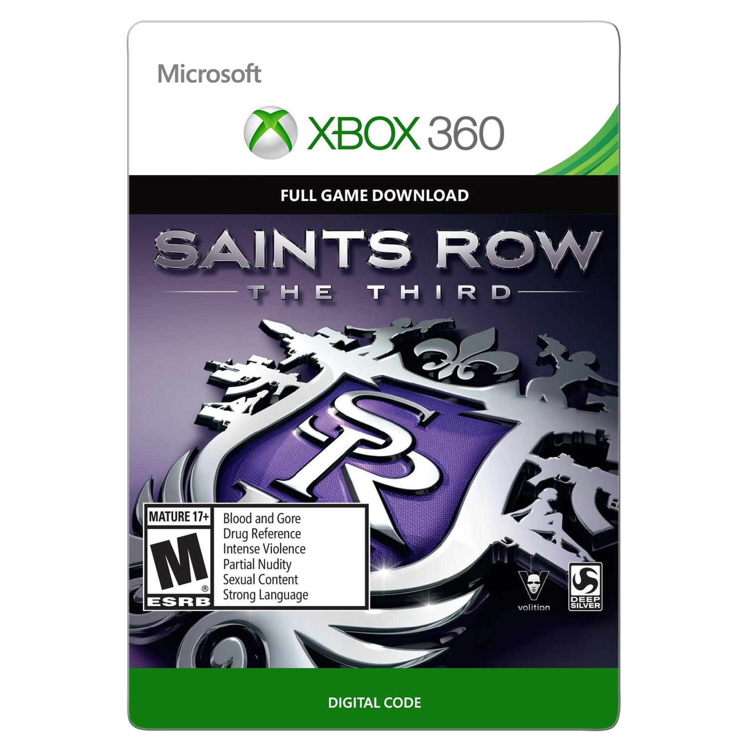 Xbox 360 : Saints Row: The Third- The Full Package VideoGames 752919555057