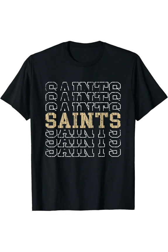 Saints Vintage Gift for Men Women Boys Girls Kids T-Shirt