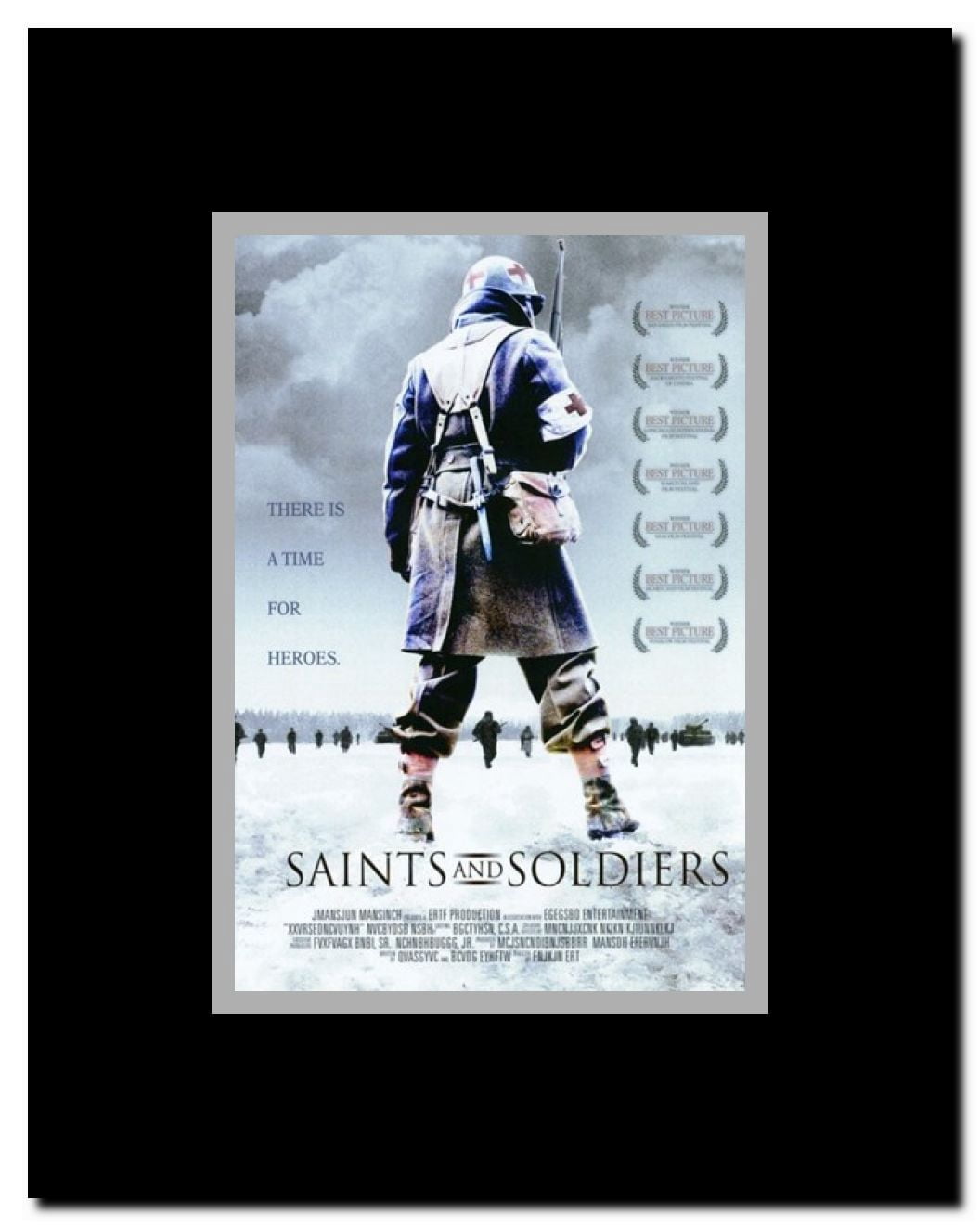 Saints and Soldiers Framed Movie Poster