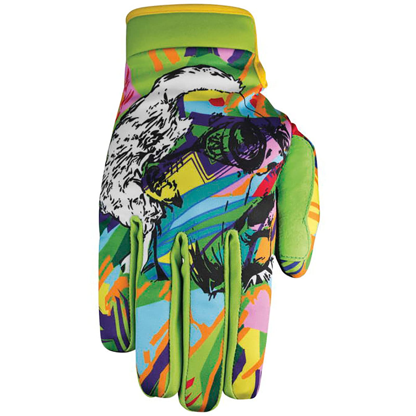 Saints of Speed Rad Gloves Genius (Small, Yellow Genius)