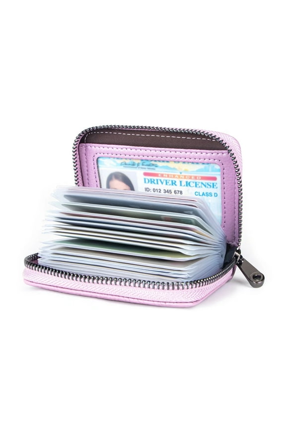 Women's Classic Card Wallet, Purple