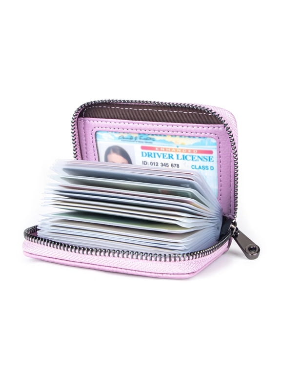 Women's Classic Card Wallet, Purple