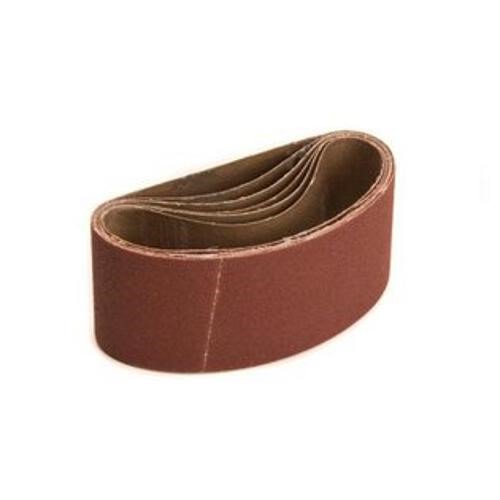 Sait 63237 3X18 AO-X Open Aluminum Oxide Grinding/Finishing Belt,120 Grit|Pkg.10