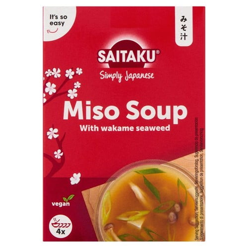 Saitaku Miso Soup 88g, British Import (Pack of 2)