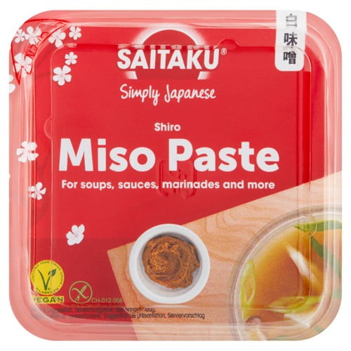 Saitaku Shiro Miso Paste 300g, British Import (Pack of 2)